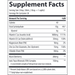 Trace Minerals Research Liquid Immunity+ 30 fl oz supplement facts label