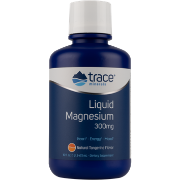 Trace Minerals Research Liquid Magnesium, 16 fl oz, front of bottle