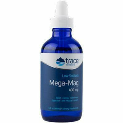 Trace Minerals Research Mega-Mag, 4 fl oz, front of bottle