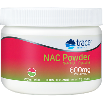 Trace Minerals Research NAC Powder, 2.6 oz, front of container