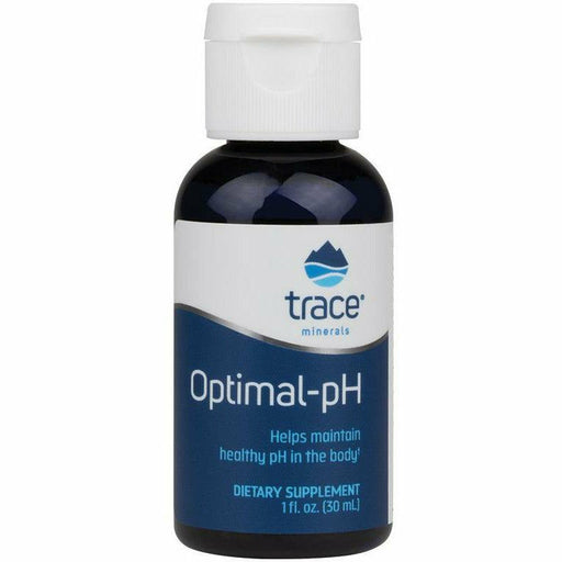 Trace Minerals Research Optimal pH, 1 fl oz, front of bottle