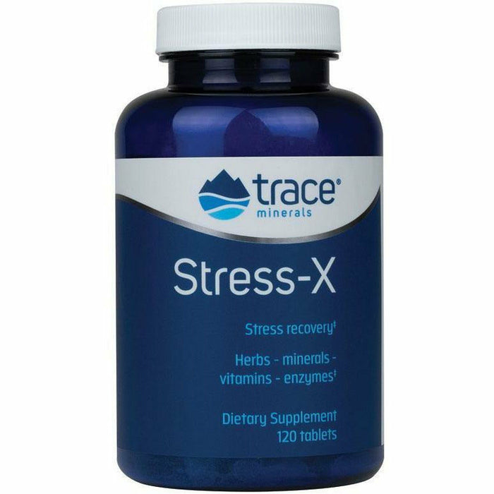 Trace Minerals Research Stress-X, 60 tablets, front of bottle