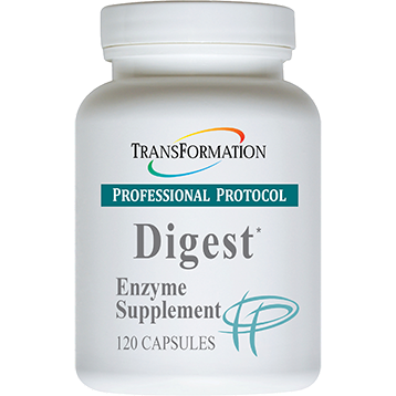 Transformation Enzymes Digest, 120 capsules, front of bottle