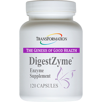 Transformation Enzymes DigestZyme, 120 capsules, front of bottle