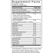 Transformation Enzymes Gastro supplement facts label