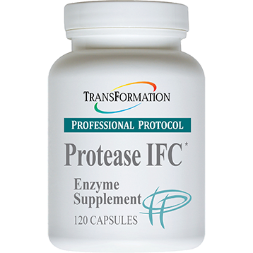Transformation Enzymes Protease IFC, 120 capsules, front of bottle