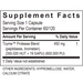 Transformation Enzymes Protease supplement facts label