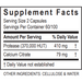 Transformation Enzymes PureZyme 120 capsules supplement facts label