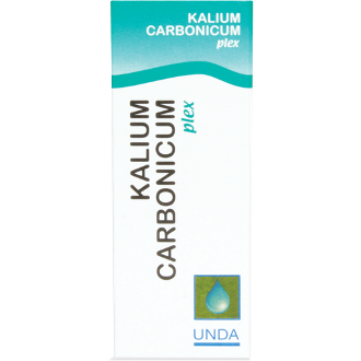 Unda Kalium Carbonicum Plex, 1 fl oz, front of box