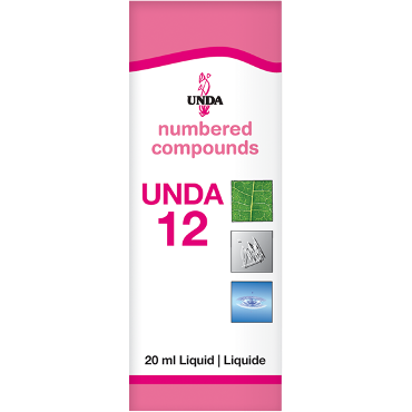 Unda Unda #12, 2/3 fl oz, front of box