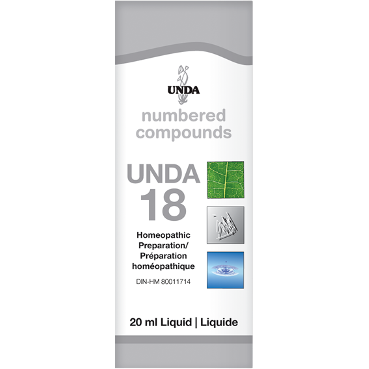 Unda Unda #18, 2/3 fl oz, front of box