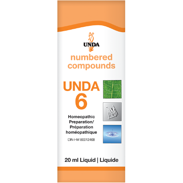 Unda Unda #6, 2/3 fl oz, front of box