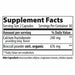 Vibrant Health Super Natural Boron 120 mg 60 vegetable capsules supplement facts label