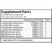 Vinco LadyBiotic UTH 60 capsules supplement facts label