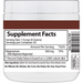 Vinco Magnesium Bisglycinate 6.35 oz supplement facts label