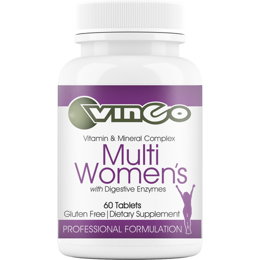 Vinco MultiWomen's with Digestive Enzymes, 60 tablets, front of bottle