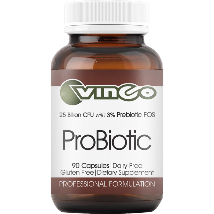 Vinco ProBiotic 25 Billion, 90 capsules, front of bottle