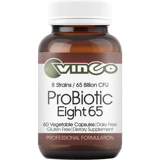 Vinco ProBiotic Eight 65, 60 capsules, front of bottle