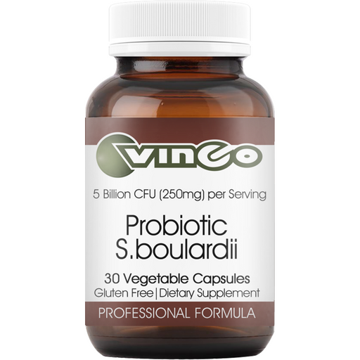 Vinco Probiotic S. boulardii, 30 capsules, front of bottle