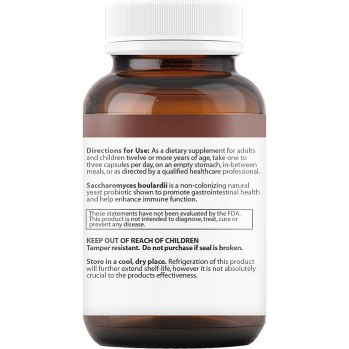 Vinco Probiotic S. boulardii 30 capsules suggested use label
