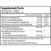 Vinco Stress Redux Plus 60 tablets supplement facts label
