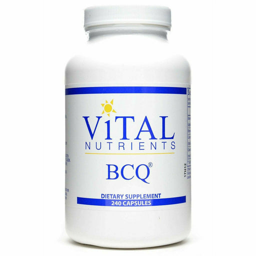 Vital Nutrients BCQ, 240 capsules, front of bottle