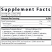 Vital Nutrients Hyperbiotics Pro-15 Pre + Probiotic 60 pearls supplement facts label