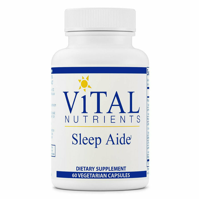 Vital Nutrients Sleep Aide, 60 veg capsules, front of bottle