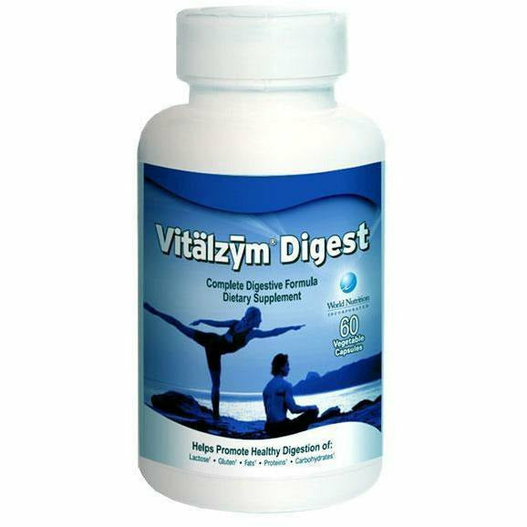 World Nutrition, Vitalzym Digest Enzymes 60 Vegcaps