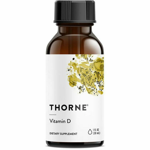Thorne Research, Vitamin D Liquid 500 IU 1oz