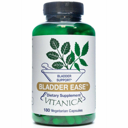 Vitanica Bladder Ease, 180 veg capsules, front of bottle