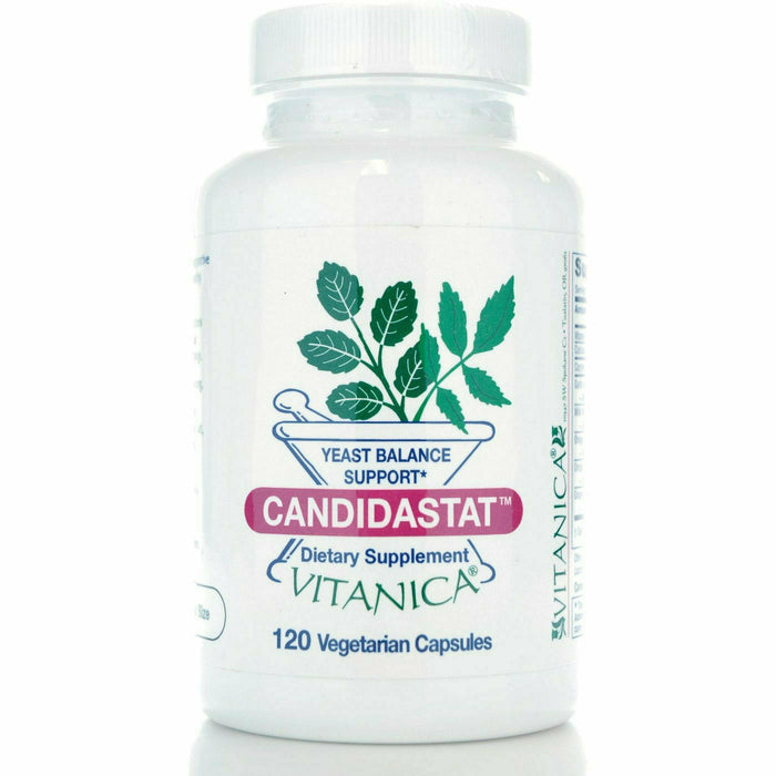 Vitanica CandidaStat, 120 capsules, front of bottle