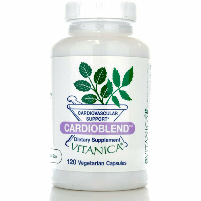 Vitanica CardioBlend, 120 capsules, front of bottle