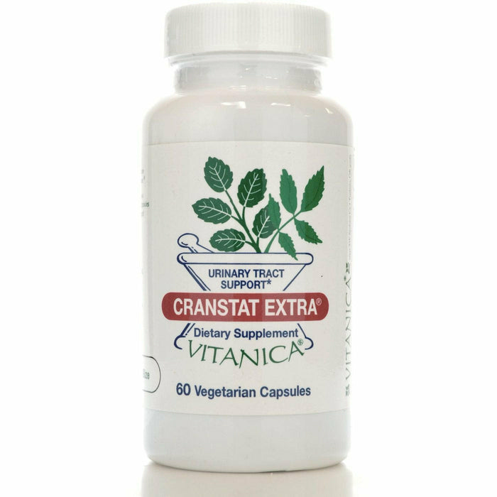 Vitanica CranStat Extra, 60 capsules, front of bottle