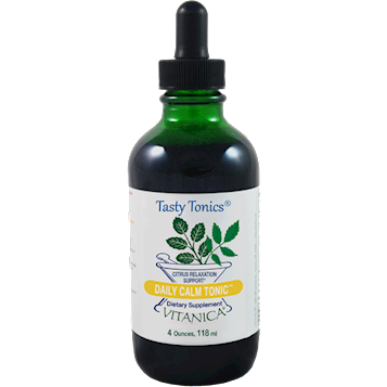 Vitanica Daily Calm Tonic, 4 fl oz, front of bottle
