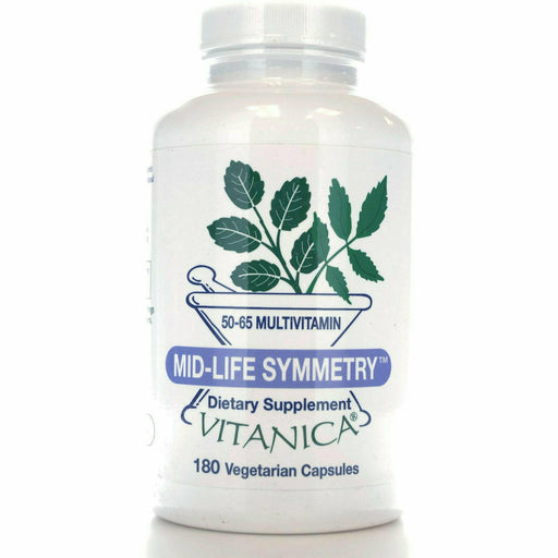 Vitanica Mid-Life Symmetry, 180 veg capsules, front of bottle