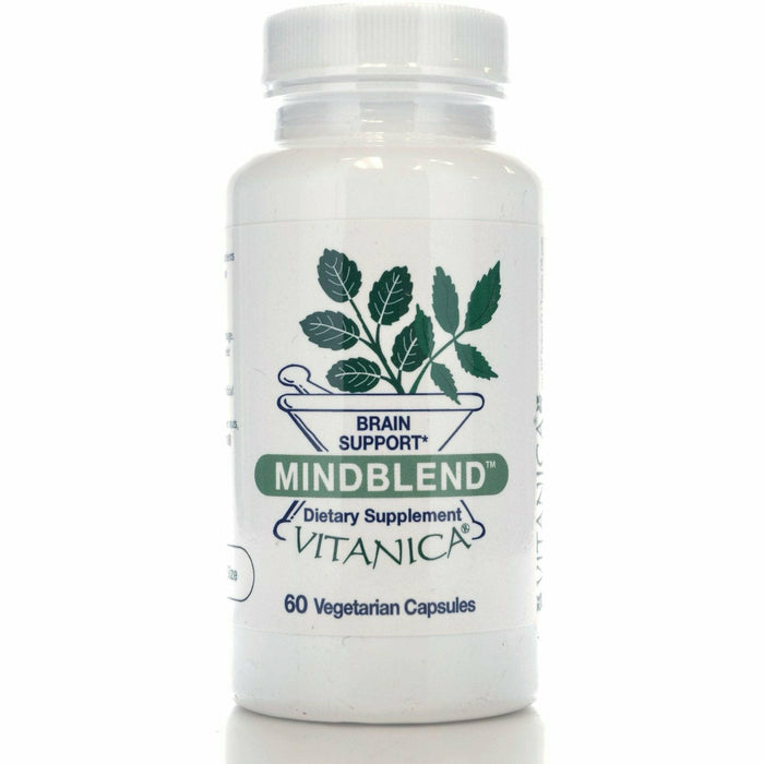 Vitanica MindBlend, 60 capsules, front of bottle