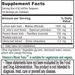 Vitanica Mood Tonic 4 fl oz supplement facts label