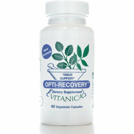 Vitanica Opti-Recovery, 60 capsules, front of bottle