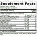 Vitanica Ovum A.M. 30 veg capsules supplement facts label