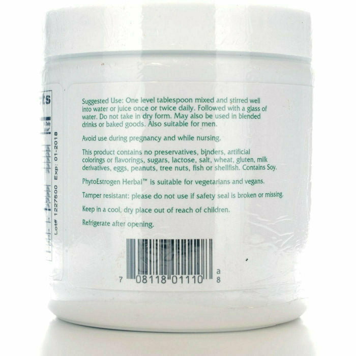 Vitanica PhytoEstrogen Herbal 227 g side label