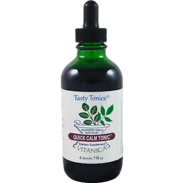 Vitanica Quick Calm Tonic, 4 fl oz, front of bottle