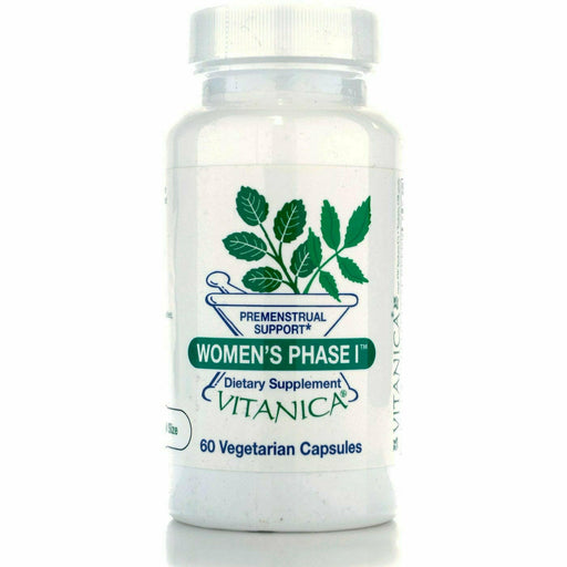 Vitanica Women's Phase I, 60 veg capsules, front of bottle