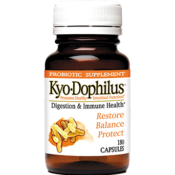 Wakunaga Kyo-Dophilus Daily Probiotic, 180 capsules, front of bottle