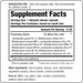 Wakunaga Kyo-Dophilus Max Probiotic 30 capsules supplement facts label