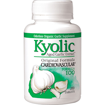 Wakunaga Kyolic Formula 100, 200 tablets, front of bottle