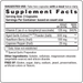 Wakunaga Kyolic Formula 106 100 capsules supplement facts label