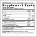 Wakunaga Kyolic Omega-3 180 softgels supplement facts label