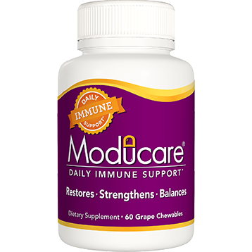 Wakunaga Moducare Grape Chewable Tablets, 60 chewable tablets, front of bottle