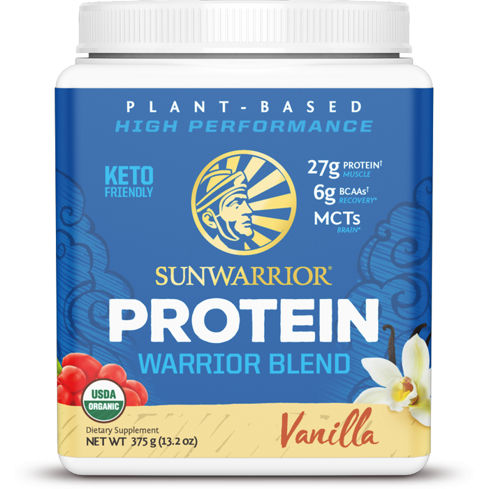 Sunwarrior, Warrior Blend Vanilla 15 Servings